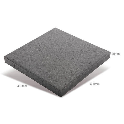 Quadro Charcoal Paver 400x400