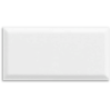 Bevelled Gloss White Wall Tile 100x200