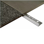 L Angle Aluminium Tile trim 10mm x 3metre (Bright Silver)