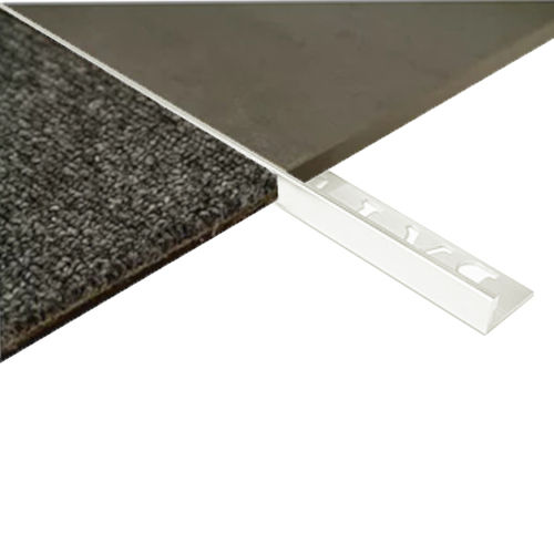 L Angle Aluminium Trim 12.5mm x 3metre (Gloss White)