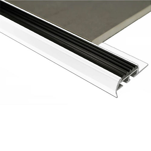 Aluminium Stairnosing 10mm x 3m  (Gloss White)