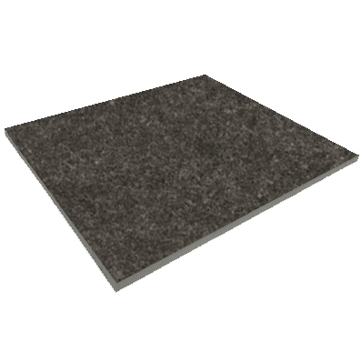 Black Glazed Granite Paver 600x600 (20mm Thick)