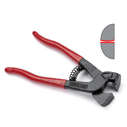 Side Nipper - Single Curved Jaw