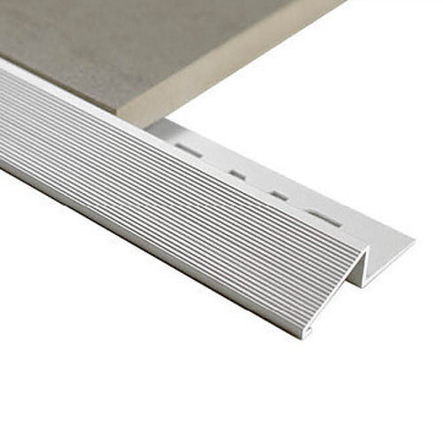 Aluminium Diminishing trim 10mm x 3m (Matt Silver)