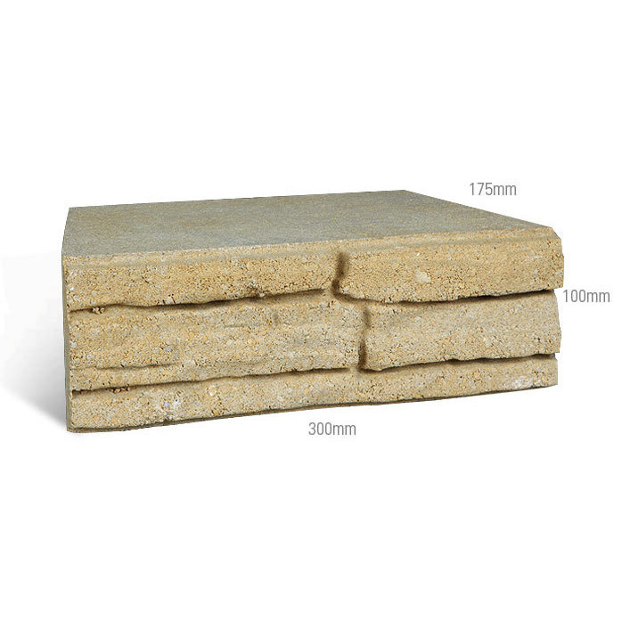 Adbri Natural Impressions Sandstone Flagstone Block - Buy ...