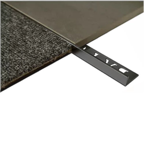 L Angle Aluminium Trim 10mm x 3metre (Matt Black)