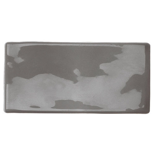 Luxe Smoke Grey Gloss Wall Tile 76x152