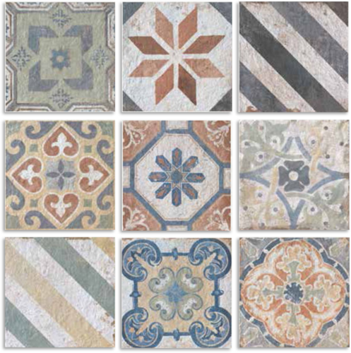 Havana Finca Vigia Mix Tile 200x200