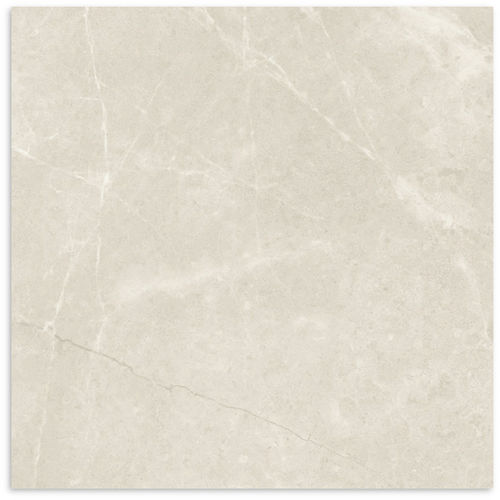 Ice Stone White Satin Tile 600x600
