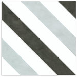 Frame Decor Stripes Black &amp; White 150x150
