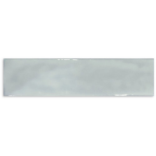 Pasha Steel Blue Gloss Wall Tile 75x300