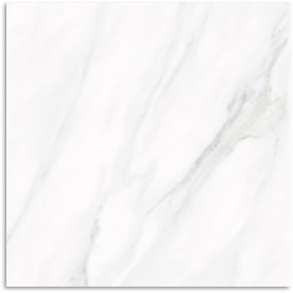 Lux White Calacatta Satin Floor Tile 600x600