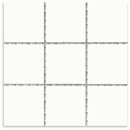 Cotto White Matt Tile 97x97