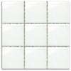 Cotto White Gloss Tile 97x97