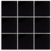 Cotto Black Gloss Tile 97x97