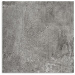 Cement 2.0 Dark Grey Matt Floor Tile 600x600