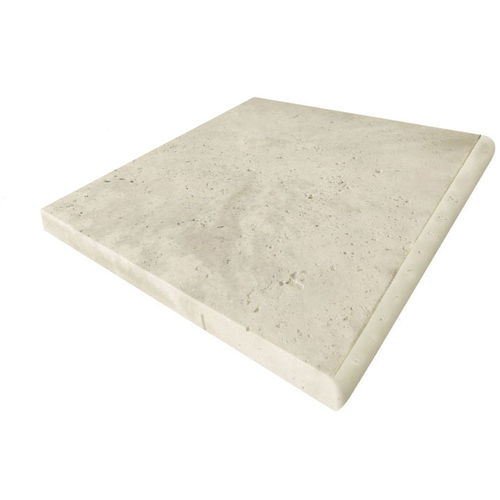 Stoneworks Travertine Smoke Bullnose 400x500