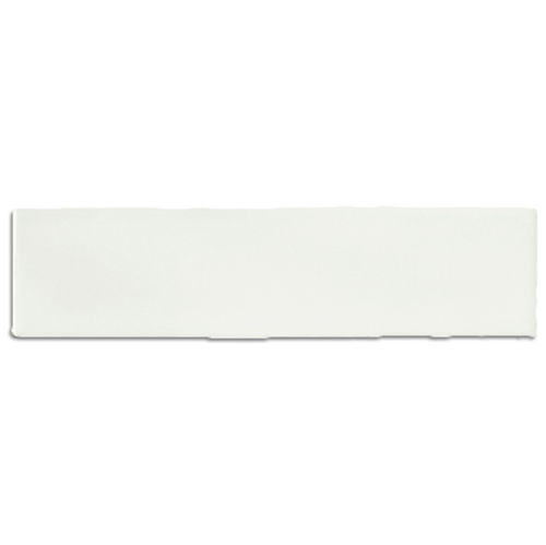 Irregular Edge White Gloss Wall Tile 75x300