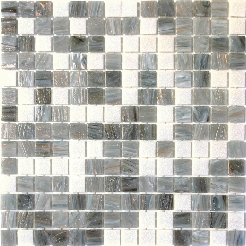 Paradise Langkawi Glass Mosaic 20x20 Tile Stone Paver