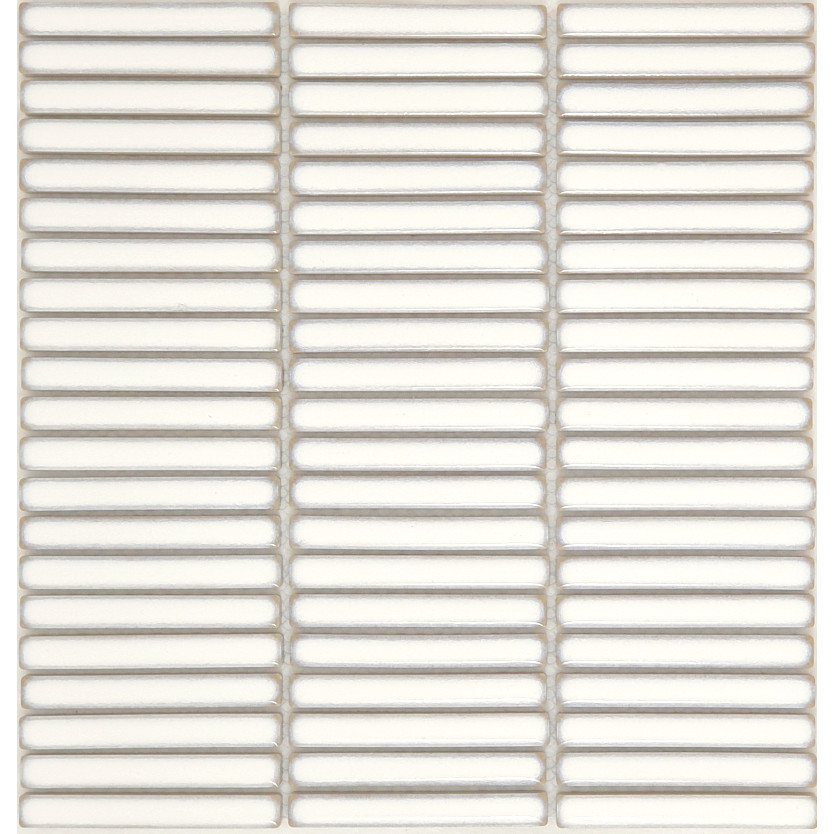 Bamboo Chalk Gloss Mosaic 12x92