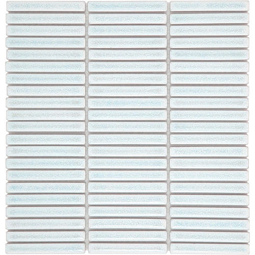 Bamboo Mint Gloss Mosaic 12x92