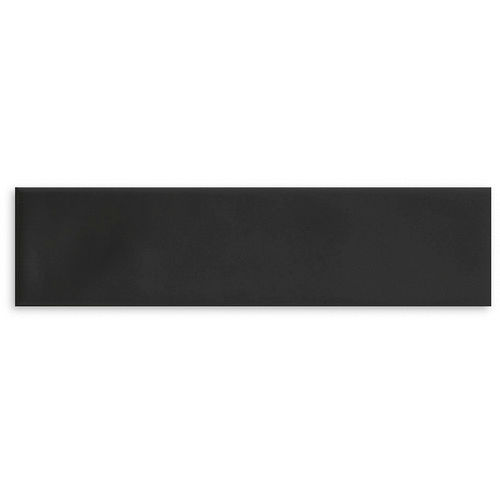 Subway Ripple Black Matte Wall 75x300