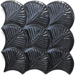 Scale Shell Anthracite Wall 307x307
