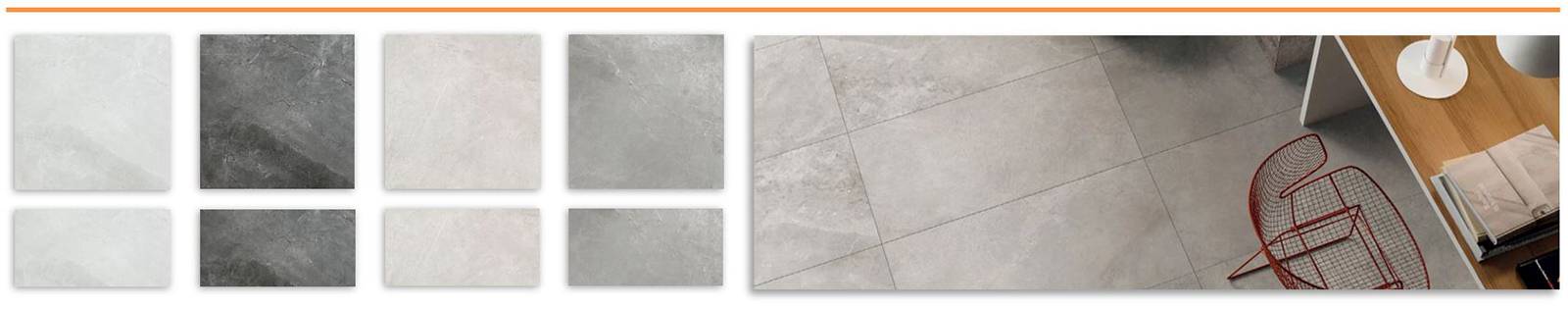 Chiswick Glazed Porcelain Floor Tiles