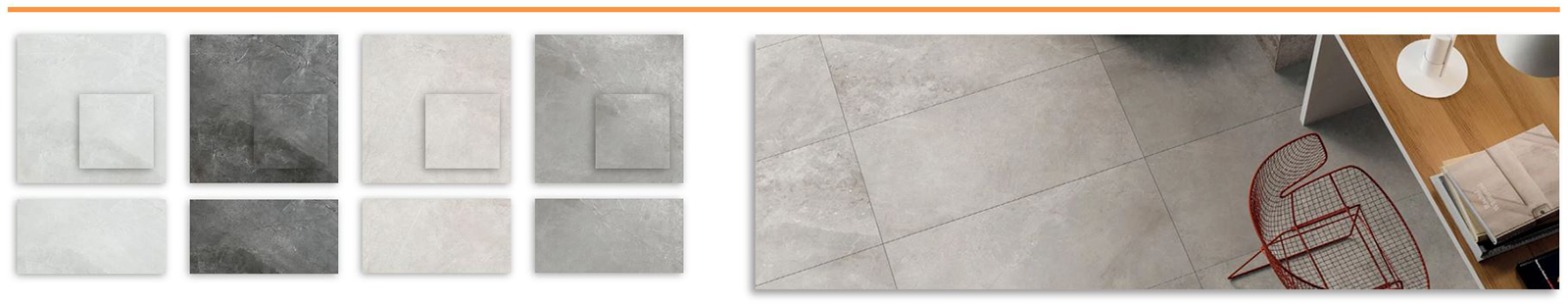 Shell Glazed Porcelain Floor Tiles