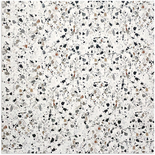 Galaxy White Matt Tile 600x600