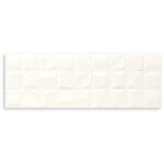 Genesis Rise White Matt Wall Tile 350x1000