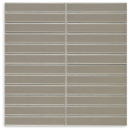 Porcelain Flat Coffee Gloss Tiles 22x145