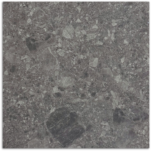 IN/OUT Breccia Dark Grey Matt Tile 600x600