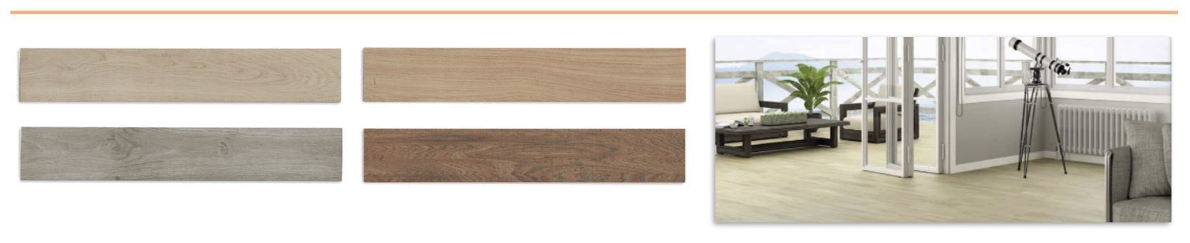 INOUT Rigel Timber Look P2/P4 Floor Tiles 150x900mm
