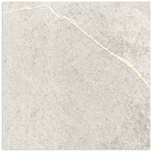 Soap Stone White Matt Tile 600x600