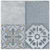 dCervia Misto Multi Pattern Matt Floor Tile 200x200