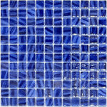 Vidrepur Blue Brush Glass 25x25