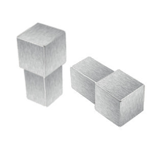 Corner Trim Suits MCA/MCG 12.5mm (Linished Silver)