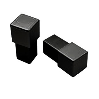 Corner Trim Suits MCA/MCG 12.5mm (Gloss Black)