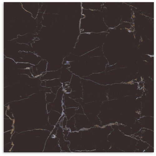 dPortoro Black Gloss Floor Tile 300x300