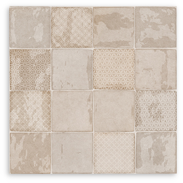 Tetra Odyssey Mudbrick Gloss Tile Mix 130x130