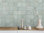 Silhouette Ringlet Gumleaf Gloss Wall Tile 130x130