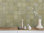 Silhouette Ringlet Spanish Olive Satin (Matt) Wall Tile 130x130