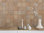 Silhouette Ringlet Cinnamon Stick Satin (Matt) Wall Tile 130x130
