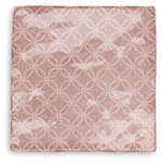 Silhouette Ringlet Pink Salt Gloss Wall Tile 130x130
