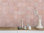 Silhouette Ringlet Pink Salt Satin (Matt) Wall Tile 130x130
