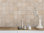 Silhouette Ringlet Mudbrick Gloss Wall Tile 130x130