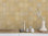 Silhouette Ringlet Mild Mustard Satin (Matt) Wall Tile 130x130