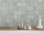 Silhouette Ringlet Gumleaf Satin (Matt) Wall Tile 130x130