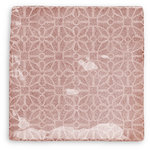 Silhouette Fettle Pink Salt Gloss Wall Tile 130x130